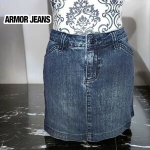 ARMOR JEANS Denim Mini Skirt- 9/10